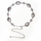 Ladies' retro style metal waist chain jewelry with carved craftsmanship, circular chain waist belt, high-end fashions accessory
